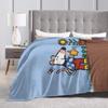Cartoon M-Maisy Flannel Blanket  Custom Throw Blanket For Home El Sofa  200X150Cm Quilt,