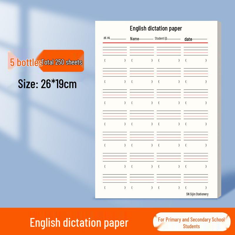 İlkokul Öğrencileri İçin İngilizce Dikte ve Yazma Çalışma Kitabı