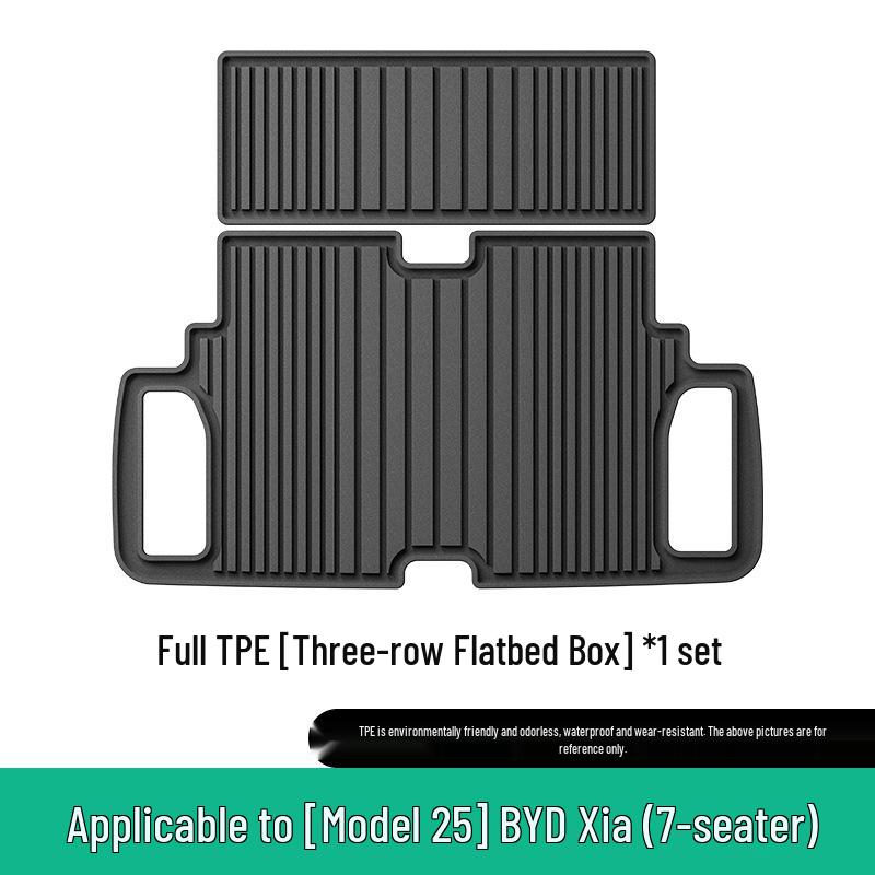 Waterproof TPE Floor Mats, Trunk Mats & Eco-friendly Seat Back Cushions for 25 BYD Models