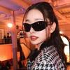 Designer Sunglasses Women Punk Y2K Anti-glare Sun Glasses European American Style UV Protection Fashion Eyewear