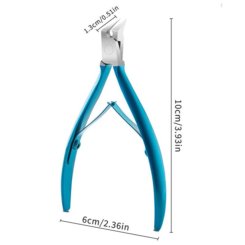 Xiaomi New 1Pcs Toenail Clippers For Thick Ingrown Nails Wide Opening Non-Slip Long Handle Toenail Cutter Trimmers