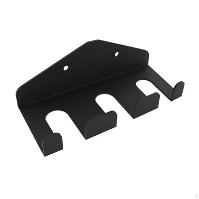 Suporte para Barra, Rack de Parede para Barra de Ginásio de Garagem, Montagem Vertical Economizadora de Espaço Comercial ou