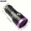 120W 6x365nm UV Powerful Ultraviolet Flashlight USB Rechargeable Blacklight Torch Curing Money Ore Scorpion Fluorescent Detector