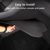 For Tesla Model YL 6-Seater / Y Juniper Central Control Side Extended Anti Kick Pads Leather Console Anti-dirty Protective Cover
