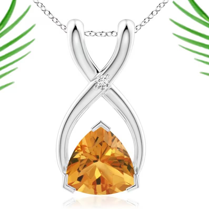 

Подвеска «Триллион», Подвеска «Цитрин», Подвеска «Wishbone», Подвеска «Белый топаз»,