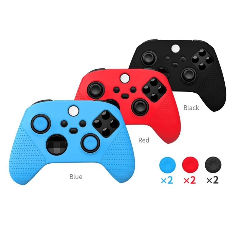 Silicone Protective Case Not Slip Sweatproof Silicone Cover Comfort Grips Silicone Protector Game Accessory for Game
