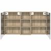 Bathroom Cabinet Set 3 pcs 130 x 14.5 x 70 cm Particleboard
