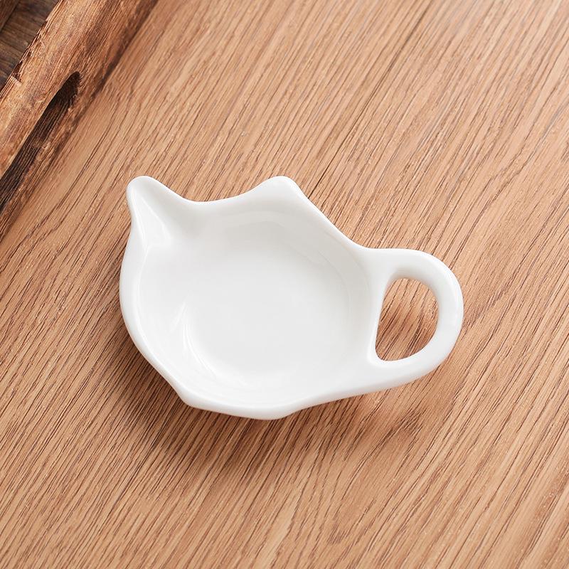 Chaozhou White Ceramic Dipping & Snack Dish In Pot Shape with Logo Printing Option