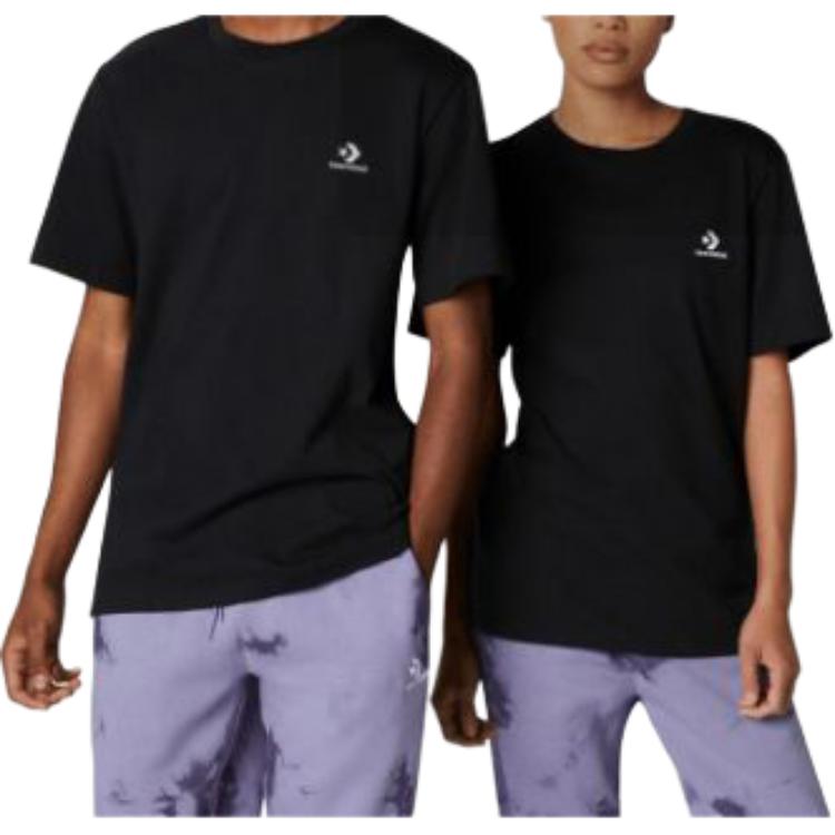 Converse Go To Embroidered Star Chevron Standard Fit T Shirt 10023876-A02
