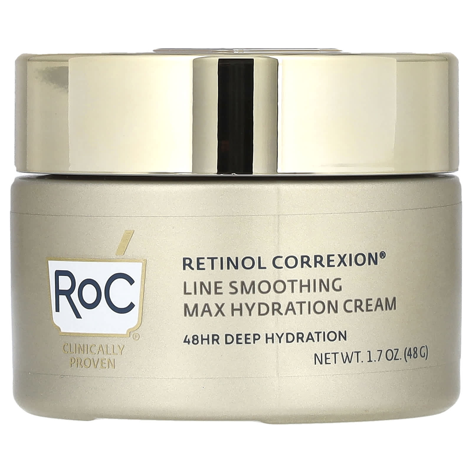 

RoC, Retinol Correxion, крем для максимального увлажнения и разглаживания морщин, 48 г (1,7 унции)