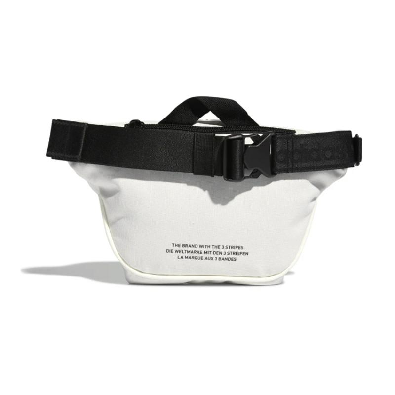 Adidas Originals Polyester Sling Bag, Shoulder Bag, Crossbody Bag, Fanny Pack Unisex White Adidas EY2767
