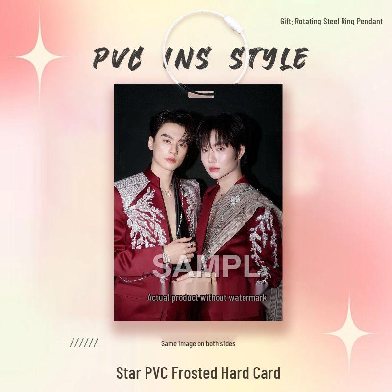 Thai Star Kengnampimg CP Support PVC Card Star Competition Ita Bag Pendant Ornament