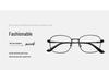 2025 Ultralight Korean-Style Photochromic Metal Glasses, Anti-Blue Light, Unisex Retro Design with Large Frame.