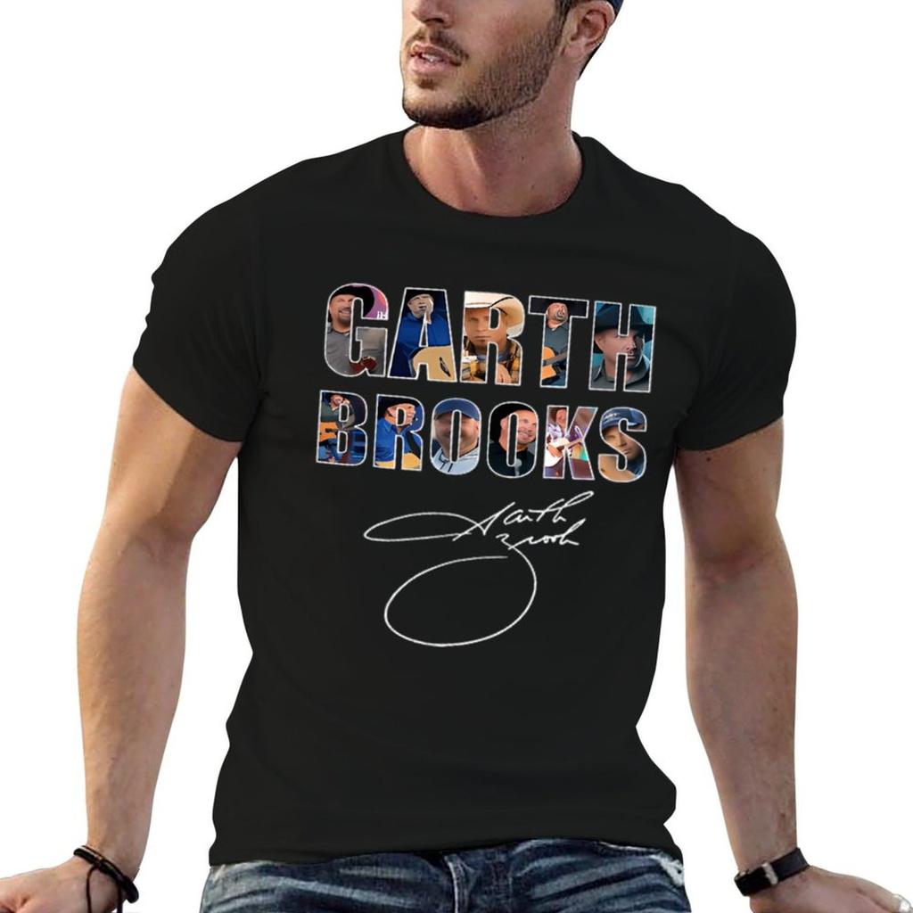 Garth Brooks TShirt Basic Plain Tee For Spring And Summer