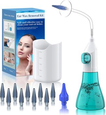 Ear Wax Removal, Ear Cleaner, Ear Cleaning Kit, Manual Ear Irrigation Flushing System, Ear Wax Removal Kit
