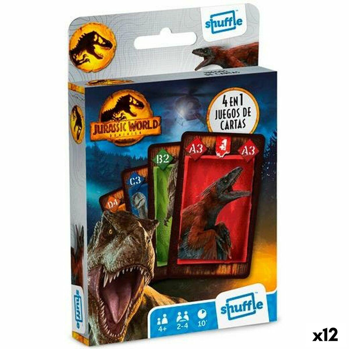 

Jurassic World 4 in 1 Card Games (12 Units)