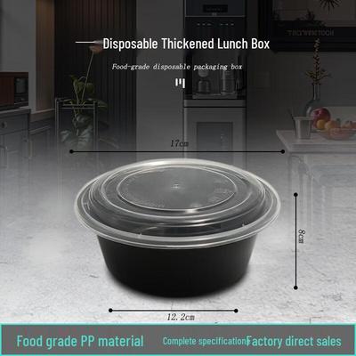 Einweg-Plastik-Takeaway-Schüssel im amerikanischen Stil