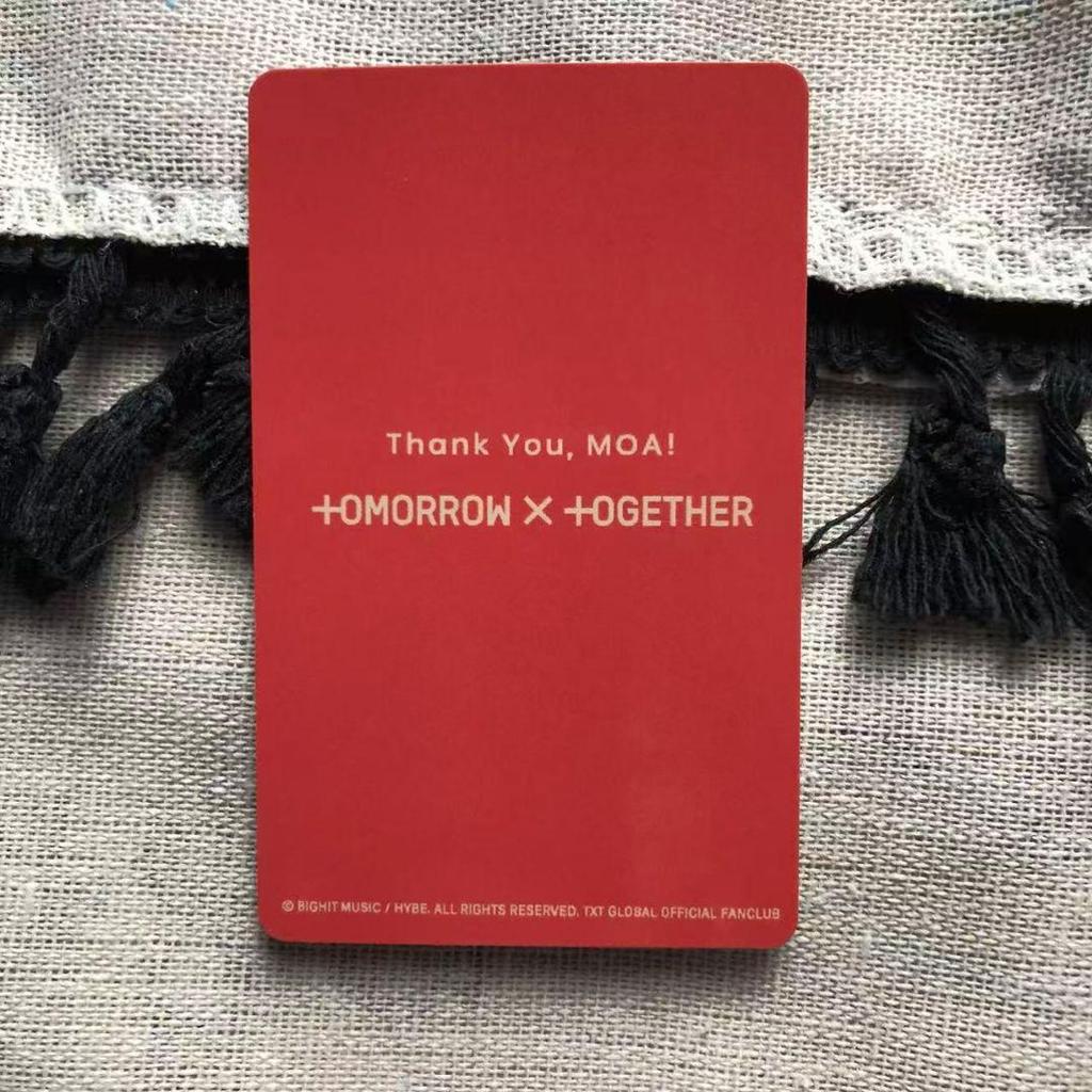 [USED] TXT Japan Fan Meeting FANLIVE FC MOAZONE Yeonjun Trading Card