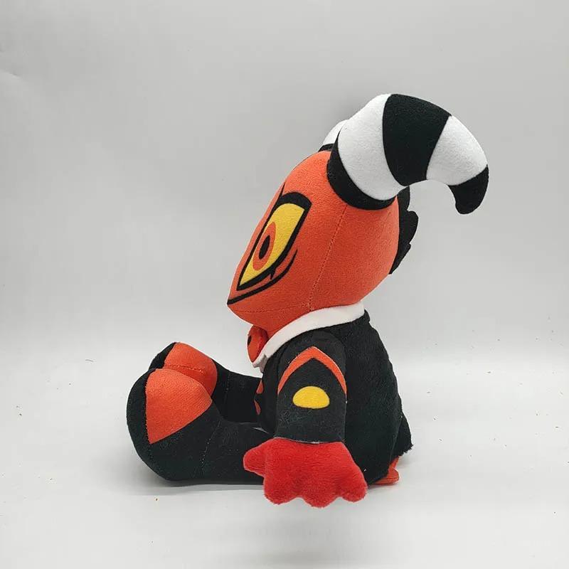 30CM Blitzo's Teddy Plush Toy Helluva Boss Plush Animal Toys Cartoon Stuffed Soft Toy Christmas Birthday Gift for Children