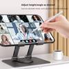 360° Rotatable Tablet Stand Adjustable Foldable Desktop Stand Holder Compatible For 4.7-12 Inch Ipad Pro/Air/Min Laptop Tablet