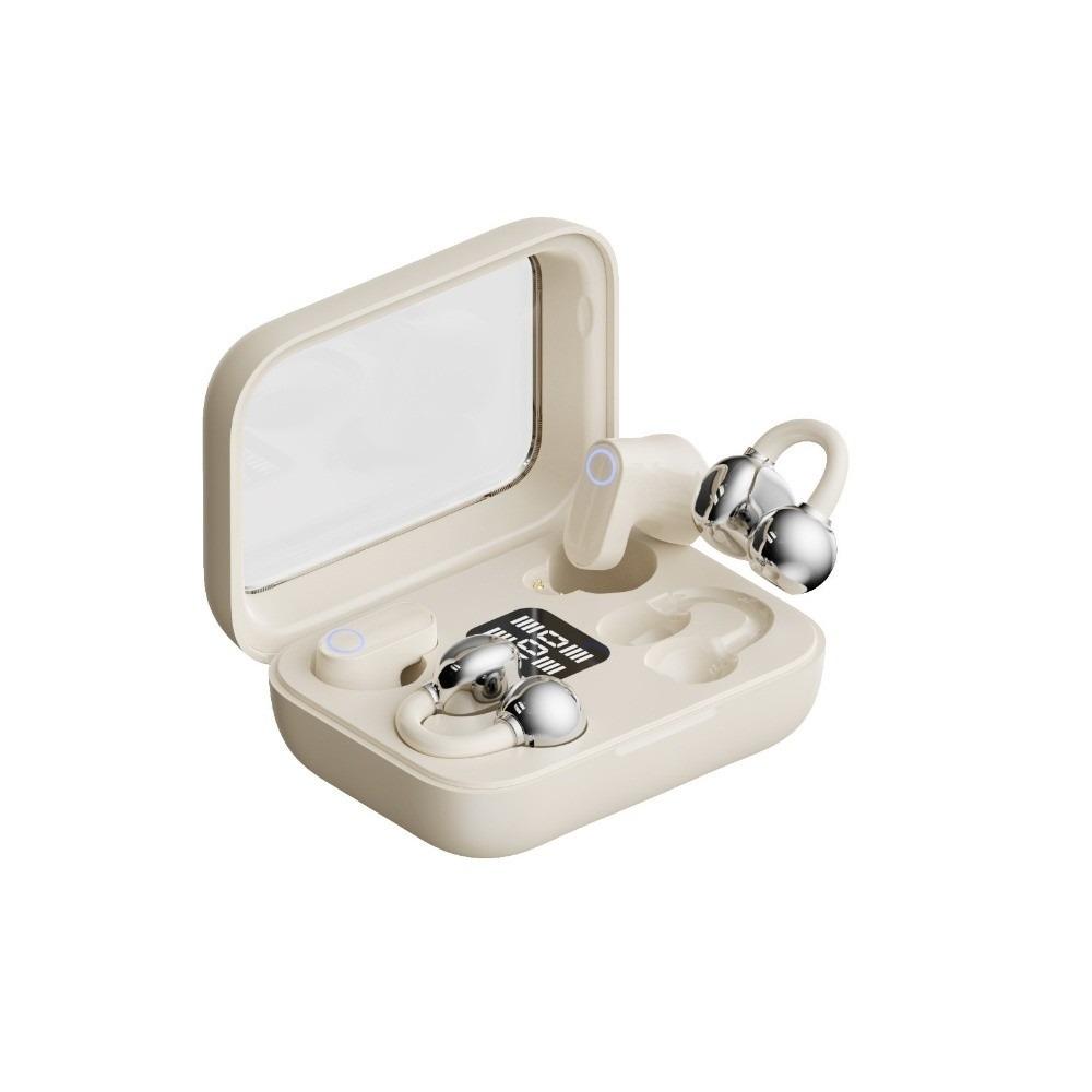 Long Range Wireless Earbuds Noise Reduction Ear Clip Earphones Open Ear Headset Fitness