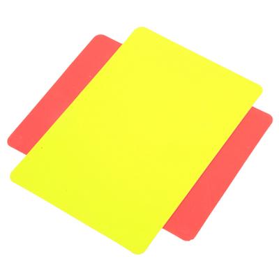 Premium, Red and Yellow Cards, Soccer Games, PVC Material for Ness, Sy To Carry, 1 Set, Player NaCommands, Suitable for Referee Using In Soccer