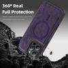 For iPhone 15 Pro Max Case Compatible with MagSafe RFID Blocking Card Holder Leather Phone Cover
