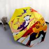 Paraguas Automático de Apertura y Cierre Temático del Rey León, Simba, Paraguas Portátil de 8 Varillas de Colores Brillantes, Adecuado para Hombres y Mujeres, Un Regalo Perfecto f