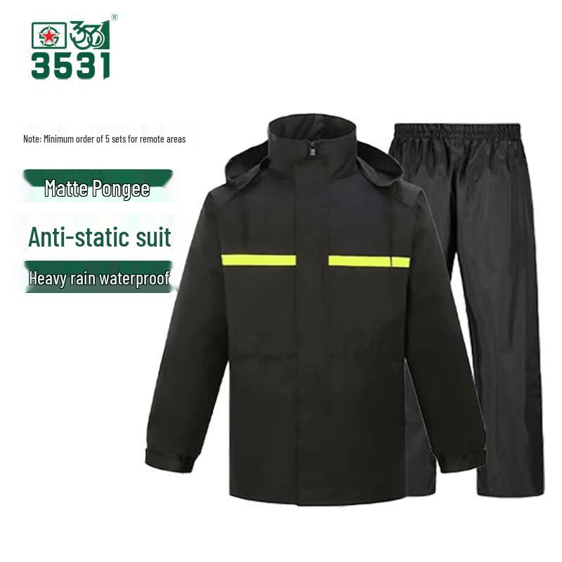 3531 Anti-static Split Rain Suit M