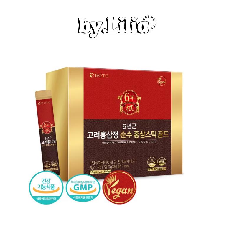

BOTO - Korean Red Ginseng Extract Pure Stick Gold 30STICKS