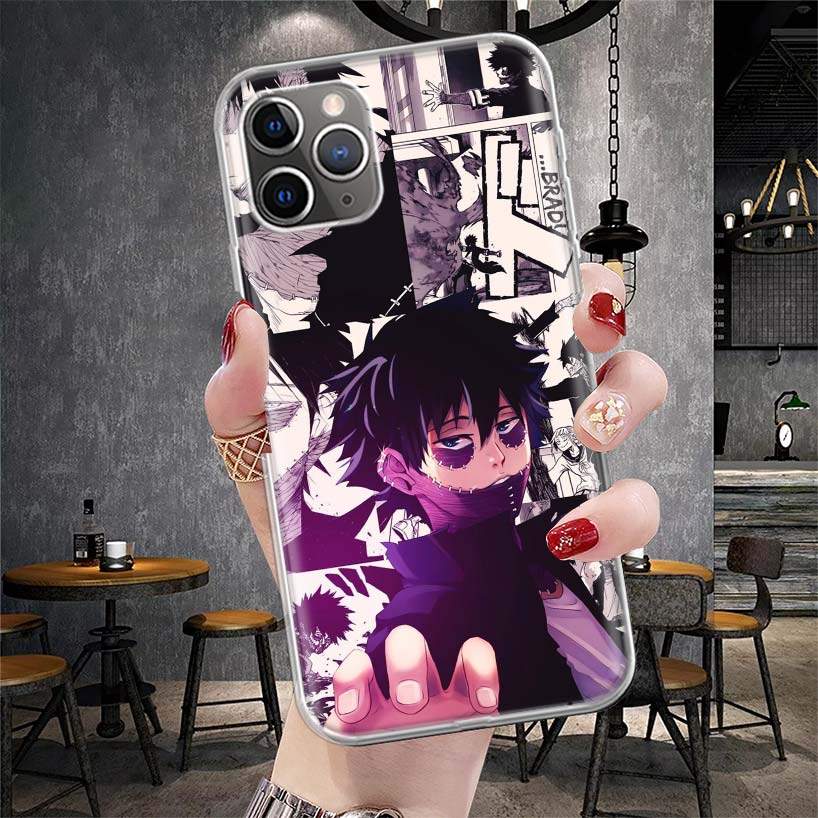My Hero MHA Dabi Bnha Soft Phone Case For IPhone 11 17 Air 16E 16 Pro Max 15 + 14 Plus 13 Mini 12 Apple 7 SE 8 Fundas Coque 11 1