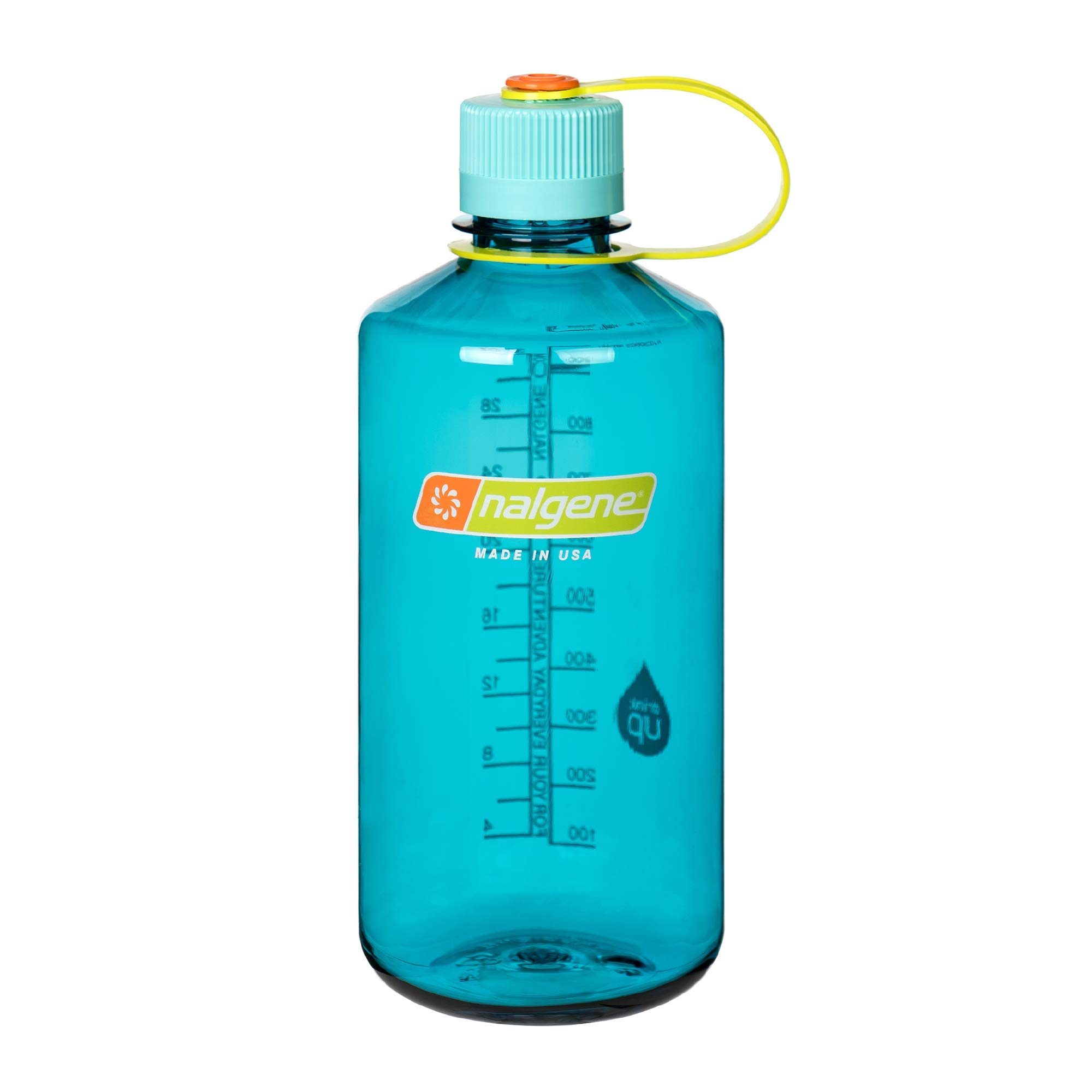 

Nalgene Tritan 32 oz Narrow Mouth Water Cerulean BPA-Free Bottle,
