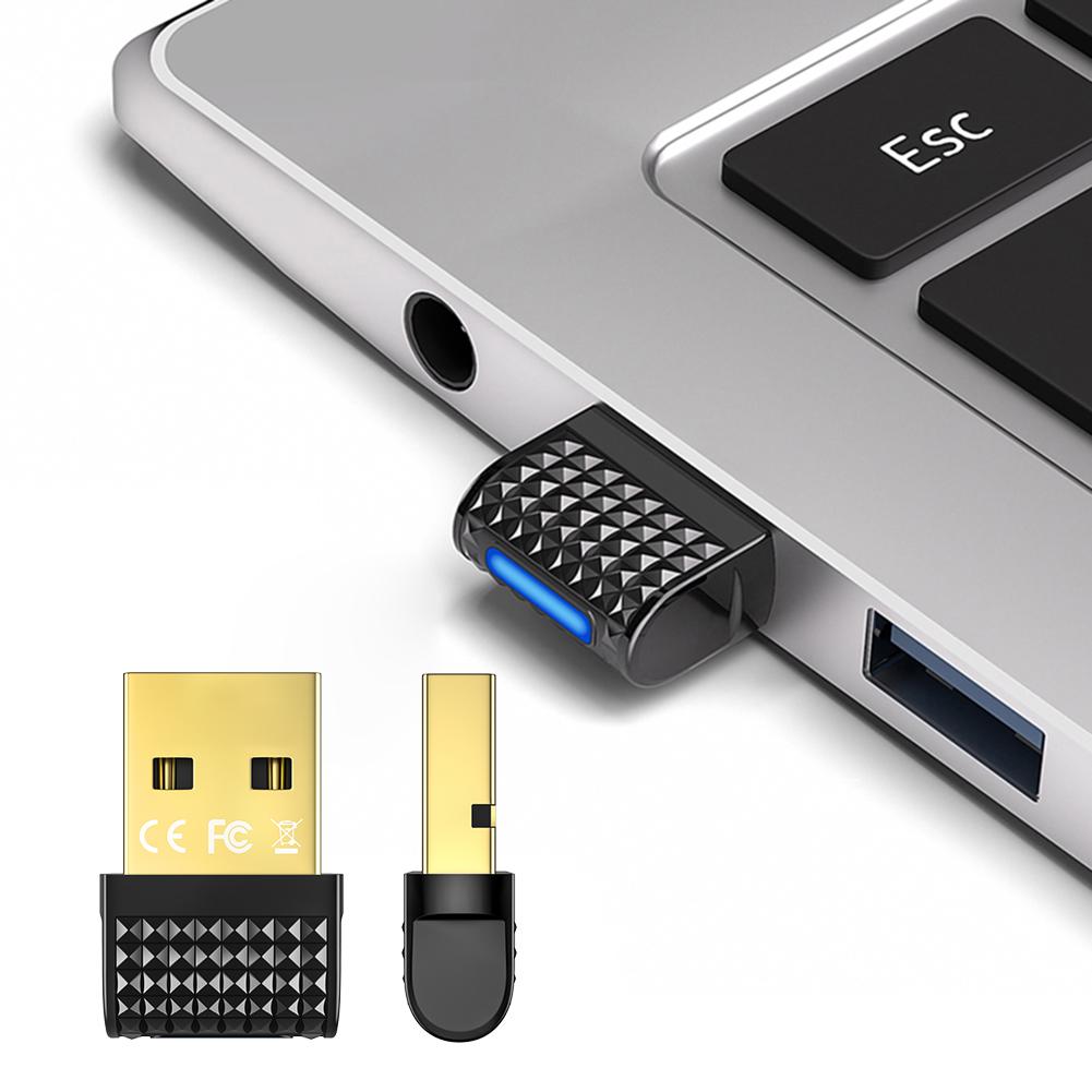 BT 6.0 Adapter USB BT Adapter Plug and Play Wireless BT Transmitter Receiver for BT Keyboard/Mouse/Headphone/Speaker