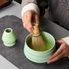 4pcs Japanese Matcha Set Safe Bamboo Whisk Teaspoon Tea Sets Indoor Beverage Shop Tea-making Tools Accessories