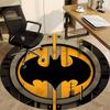 1pc Batman Office Round Area Rug, Under Office Chairs Bedroom Living Room Home Decor, Room Deco, Available in Various Sizes