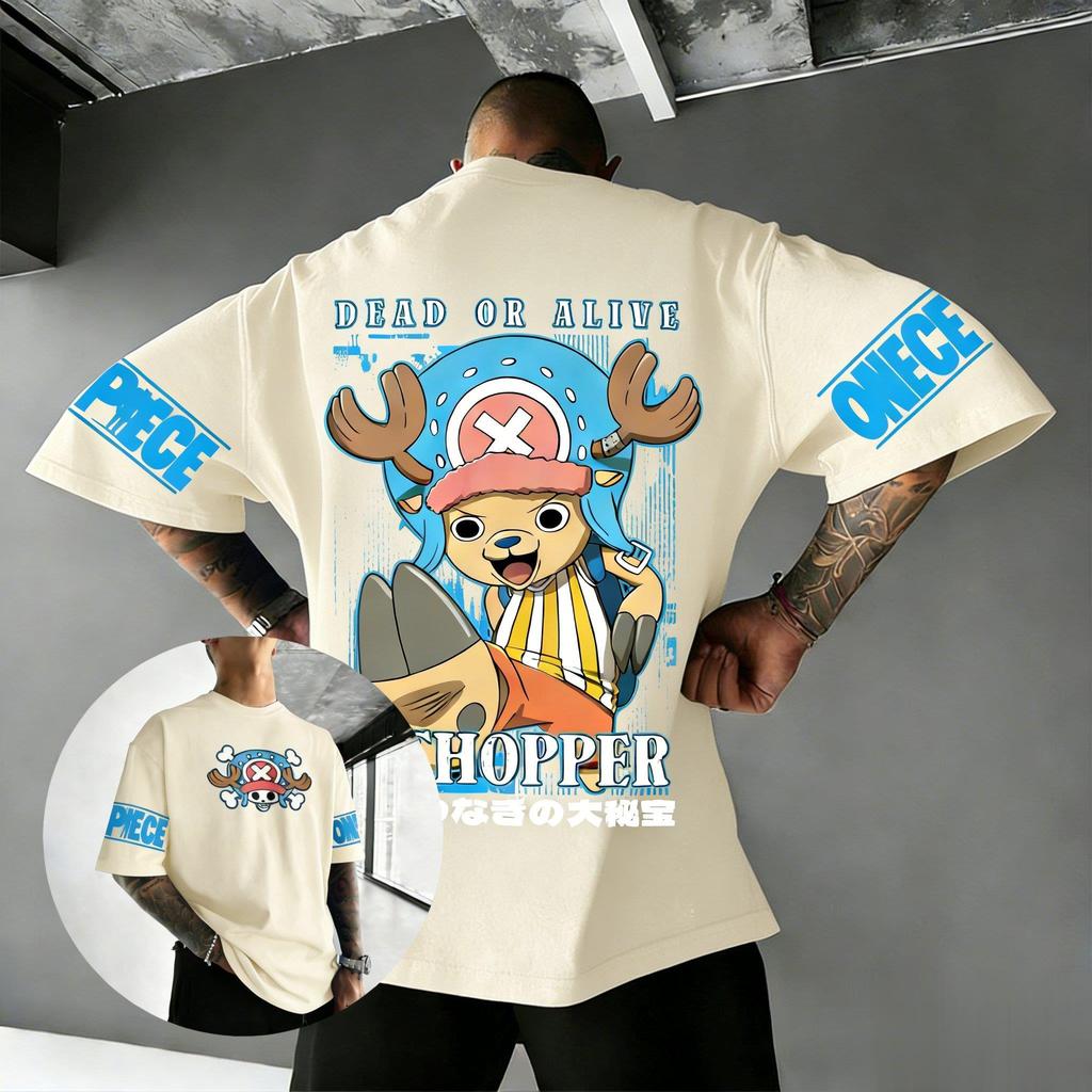 Unisex Chopper Graphic T Shirt Men Women 2026 Summer Cotton Short Sleeve Tee Cartoon Streetwear Loose Casual Top