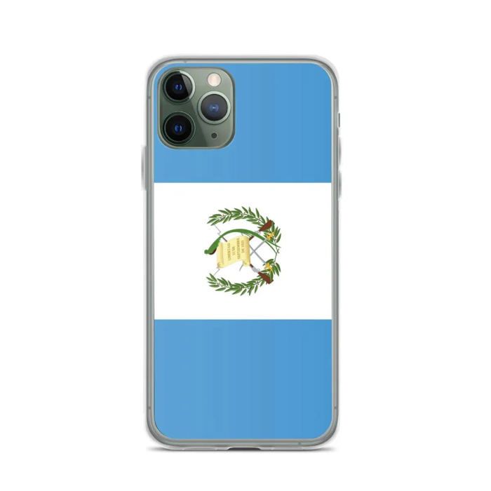 Coque iPhone - Guatemala - Drapeau - Souple - Multicolore - Kompatibilní iPhone 11 Pro