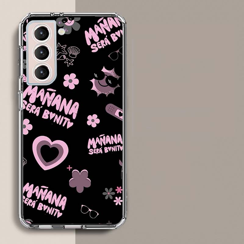 Karol G M-Manana Sera B-Bonito Phone Case For Samsung Galaxy S25 Edge S24 S23 FE S21 S20 Plus S22 S26 Ultra Cover Clear Cases TP