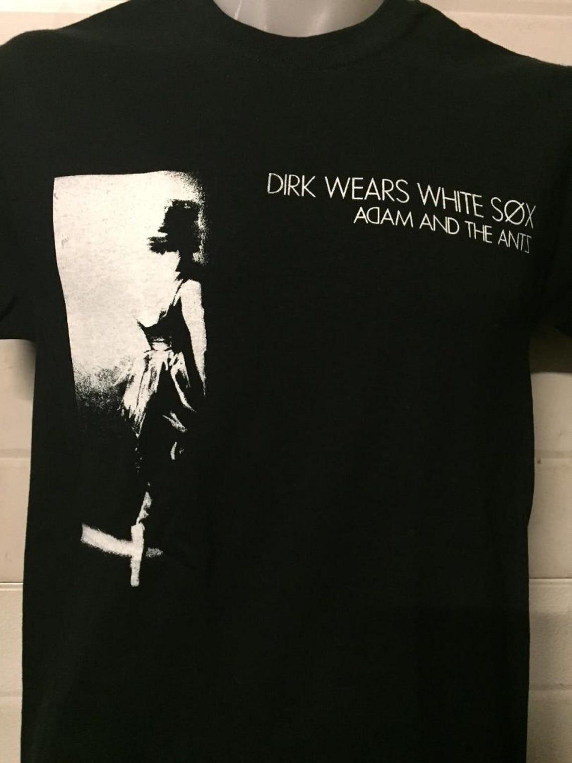 Adam & the Ants dirk wears white sox music t shirt T shirt, Unisex Shirt M