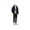 Li-Ning Wade Series Letter Print Hooded Short Down Jacket Men Jacket Black AYMS259-1-YC