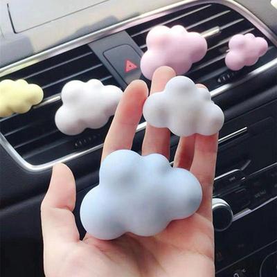 Cute Car Air Freshener Cloud Shaped Air Freshener Diffuser Vent Clips Harming Car Aromatherapy Diffuser Interior Car
