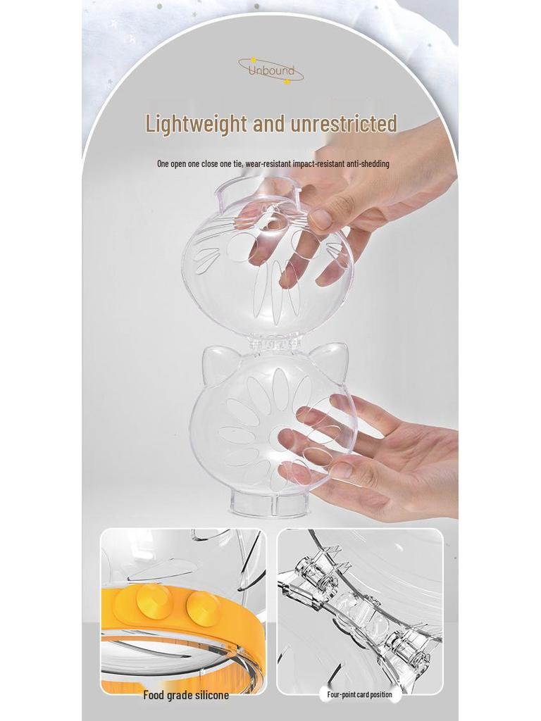 Transparent Outdoor Cat Muzzle: Anti-Scratch, Breathable, Anti-Bite Protective Cover