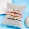 Handmade Simple Style Lucky Turkish Evil Eye Bracelet For Women Men Couples Bracelet Red Rope Woven Gothic Jewelry Party Gift
