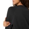 Training Wear NAGINO REFINED TEXTURE SWEAT TOP PERFORMANCE BLACK S [ASICS]