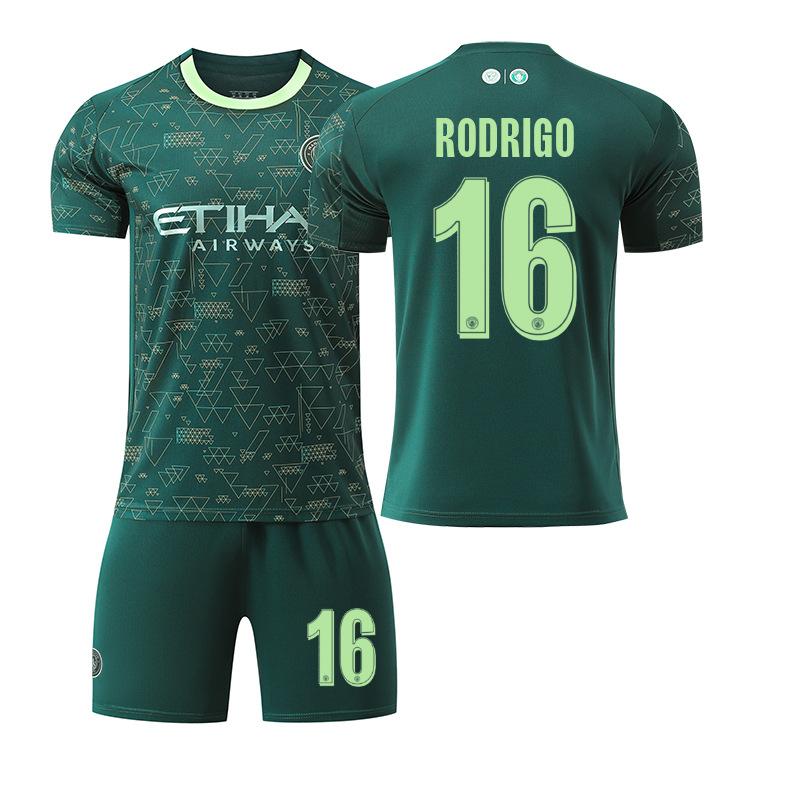 - Manchester City three-guest number Harland football jersey suit, male Sergio Foden Rodrigo