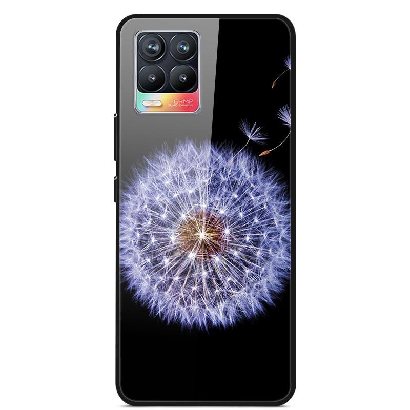 Glass Back Cover For Realme 8 Pro Case Tempered Glass Case For Realme 8 Pro 8i Realme 8 5G Phone Case Cover Realme8 5G Pro Funda