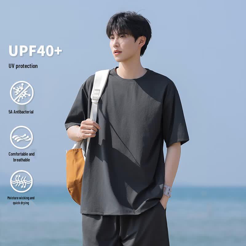 VUUG Men s Loose Fit Short Sleeve Round Neck T-Shirt XL