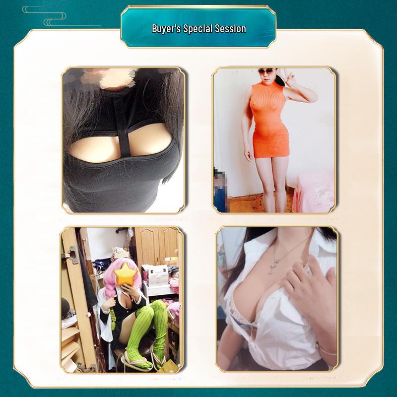 Silicone Crossdresser Prosthetic Breast Suit for Male-to-Female Cosplay and Disguise