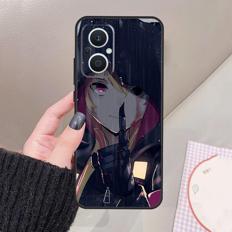 Girls Frontline Game Funda For OPPO Reno 14 10 11 12 13 Pro 12F 11F 13F 14F 7 8 Lite OPPO Find X9 X8 X6 Pro Case
