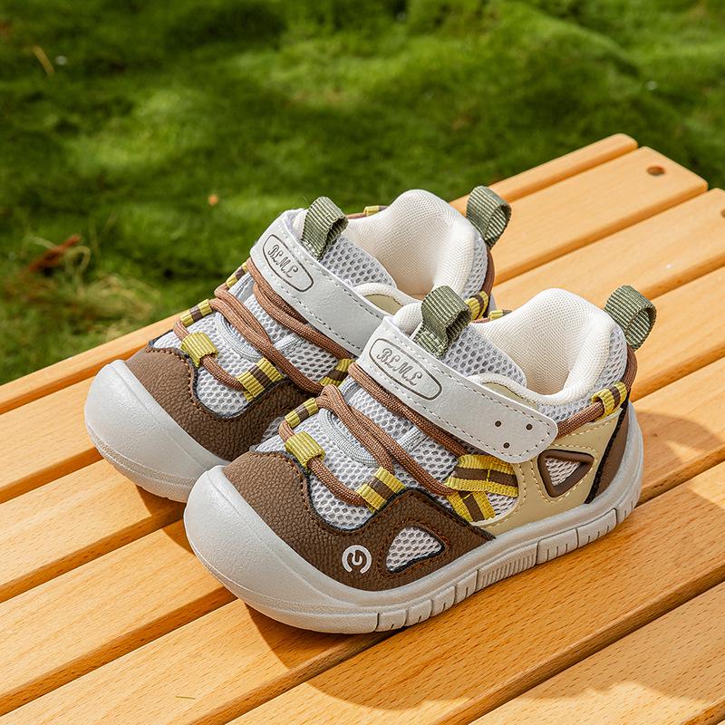 Spring 2026 Soft Sole Non-Slip Walking Shoes for Kids - Breathable, Casual Style for Boys and Girls